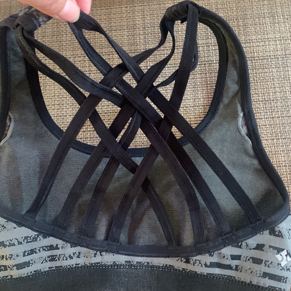 NWT NUX USA Along The Lines Bra color mineral - Picture 8 of 12